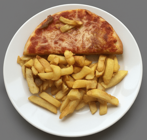 1/2 Pizza No Batter 