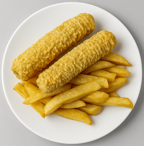 Jumbo Sausage In Batter 