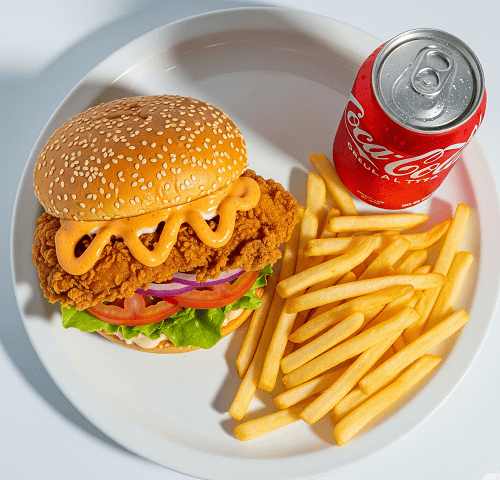 Chicken Burger Meal 