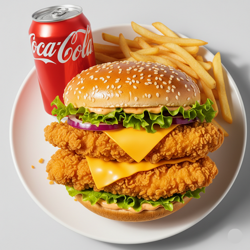 Deluxe Burger Meal 